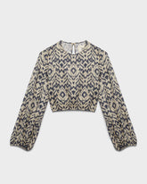 Printed Linen Paloma Shirt | 