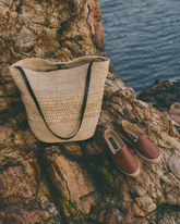 Borsa Cassie in Rafia Naturale - Borse | 