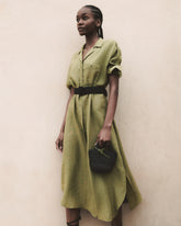 Linen Portofino Dress - Women’s Clothing | 