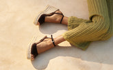 Viky Soft Suede Open Toe<br />Wedge Espadrilles - Carryover - Women's View All | 