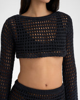 Cotton Crochet Giglio Top - Women’s Clothing | 