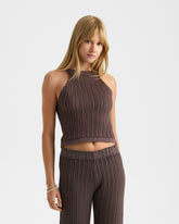 Cotton Crochet Filicudi Top - Women’s Clothing | 