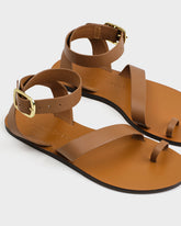Chloe Chunky Gladiator Leather Sandals | 