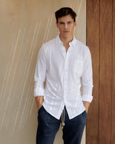 Organic Cotton Pedro Shirt - White | 