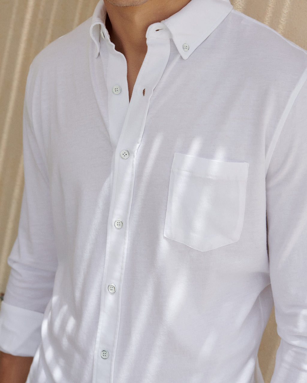 Organic Cotton Pedro Shirt - White