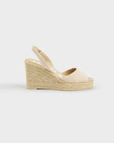 Suede Slingback Wedge Espadrilles - Wedge Espadrilles | 