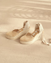 Soft Suede Heart-Shaped<br />Wedge Espadrilles - Women's Bestselling Shoes | 