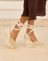 Soft Suede Heart-Shaped<br />Wedge Espadrilles - Bestselling Styles | 