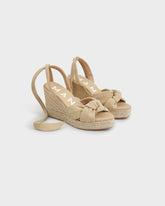 Espadrillas con Zeppa in Pelle Scamosciata - Espadrillas con Zeppa | 