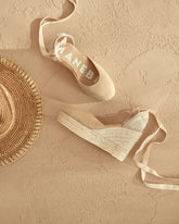 Soft Suede Wedge Espadrilles - The Summer Total Look | 