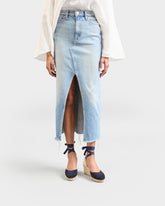 Espadrillas con Zeppa in Pelle Scamosciata  | 