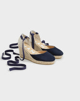 Suede Low Wedge Espadrilles - Wedge Espadrilles | 