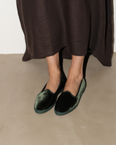 Demi Silk Velvet Venetian Shoes - New Arrivals Women | 