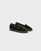 Demi Silk Velvet Venetian Slippers - Ballerinas|Alex Rivière Studio x Manebí | 