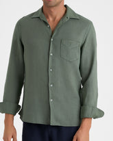 Washed Linen Panama Shirt - Men’s Clothing | Welcome Summer | 