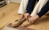 Suede With Faux Fur Moccasins - SPRING PROMO|MEN | 