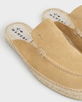Suede Traveler Loafers Mules | 