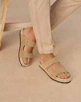 Suede Strap Nordic Sandals | 