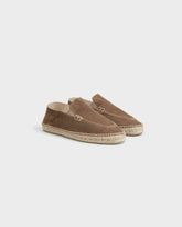 Mocassini Espadrillas Traveler in Pelle Scamosciata - Espadrillas Uomo | 