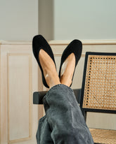 Camille Suede Ballet Flats - Shoes|Alex Rivière Studio x Manebí | 