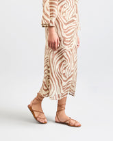 Valentina Leather Tie-Up Sandals | 