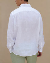 Linen Nassau Polo Shirt - Men’s Collection | 