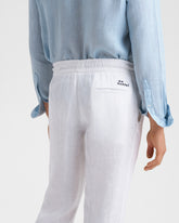 Washed Linen Venice Trousers - Men’s Collection | 