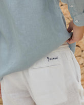 Washed Linen Venice Trousers - Men’s Clothing | 