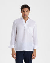 Linen Nassau Polo Shirt - Men’s Clothing | 