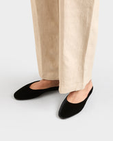 Alex Silk Velvet Mules - Women's Shoes | 