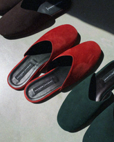 Babouche Tom in Soft Suede - Scarpe|Alex Rivière Studio x Manebí | 