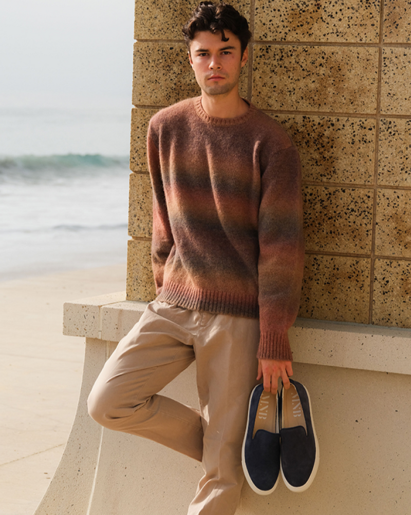 Tobacco clearance colored sweater