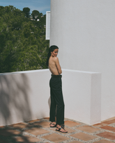 Sandali Infradito Anne in Pelle Effetto Croco | 