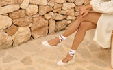 Soft Suede Low Wedge Espadrilles - June Promo | 