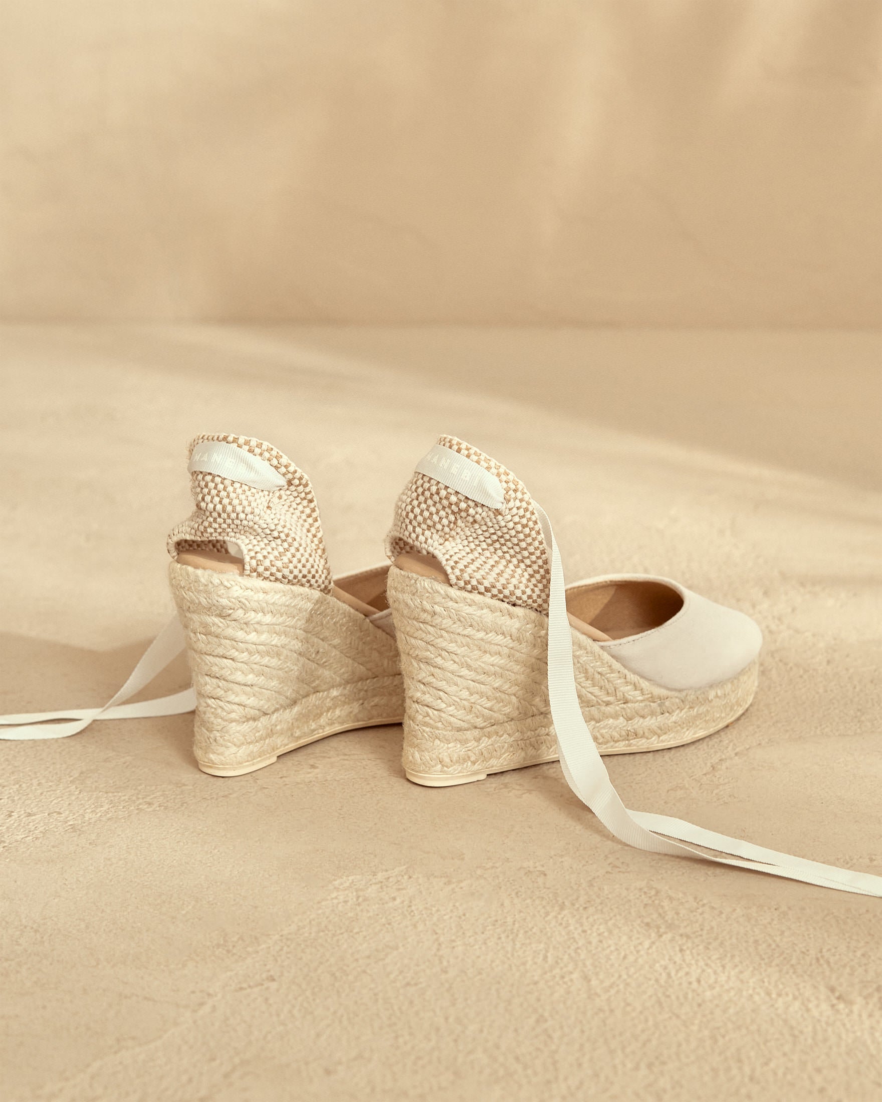 Wedge Sandals - White