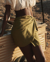 Linen Fortaleza Skirt - All | 