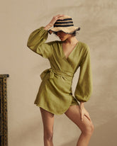 Linen Biarritz Dress - Women’s Clothing | 