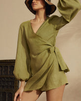 Linen Biarritz Dress - The Summer Total Look | 