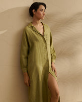 Linen Portofino Dress - Dresses & Tops | 