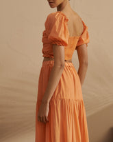 Silk Cotton Voile Floreanopolis Top | 