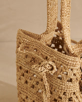 Weaving Raffia Beach Bucket - RAFFIA BAGS & ACCESSORIES | 