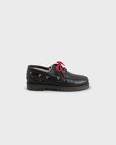 Mocassini in Pelle e Montone con Suola Carrarmato - Field Moccasins | 