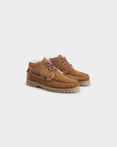 Suede With Shearling Field Ankle Boot | 