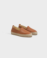 Tobias Leather Flat Espadrilles - Women's Shoes | 