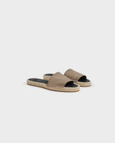 Mon Silk Satin Slide Espadrilles - Women's Shoes | 
