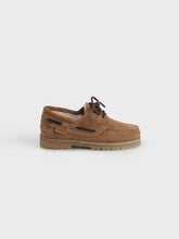 Mocassini in Suede e Montone con Suola Carrarmato | 