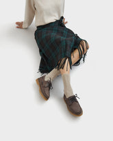 Nubuck and Shearling Field Moccasins | 