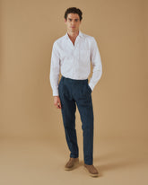 Oxford Cotton Panama Shirt - Fall/Winter Collection|Men's Clothing | 
