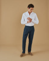 Oxford Cotton Panama Shirt - Fall/Winter Collection|Men's Clothing | 
