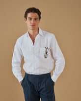 Oxford Cotton Panama Shirt - Fall/Winter Collection|Men's Clothing | 